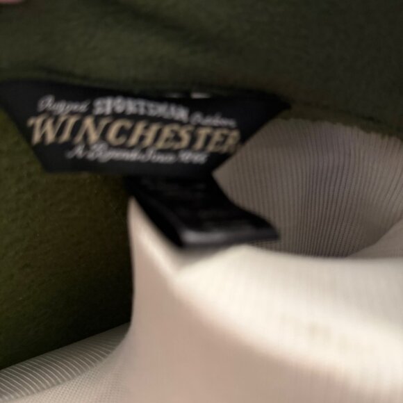 Winchester Men's Fleece Full Zip Jacket, Size XL, Green - Picture 4 of 5